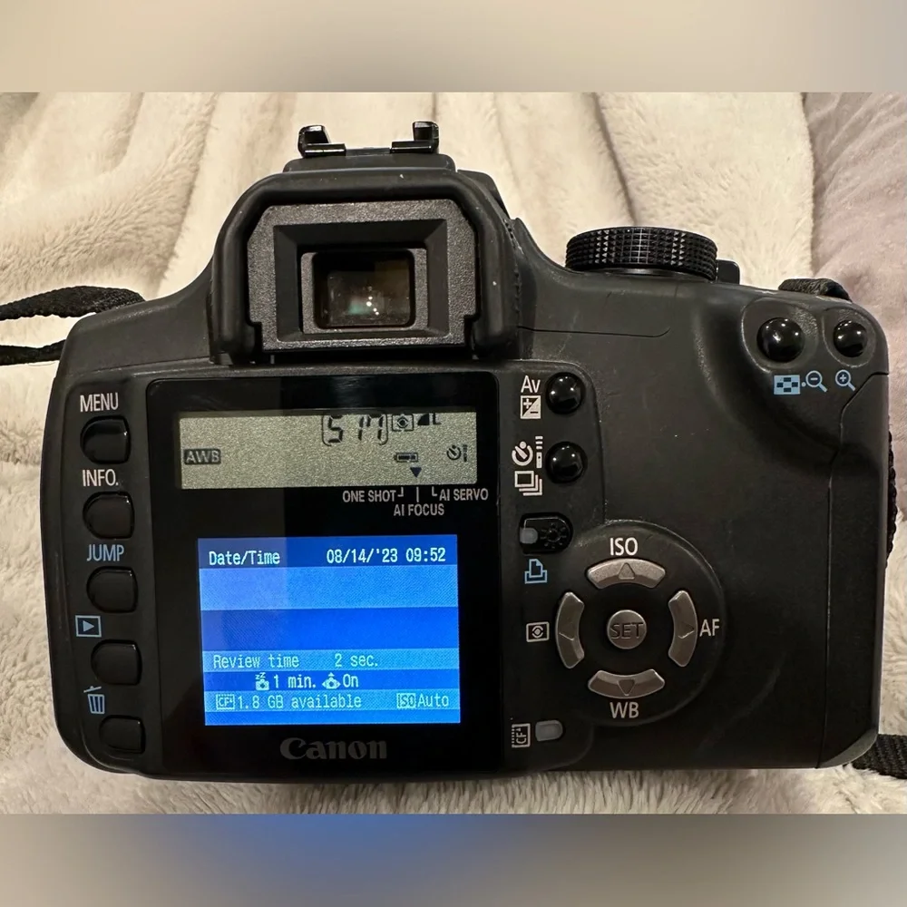 CANON DSLR EOS Rebel XT Camera and Lenses Kit